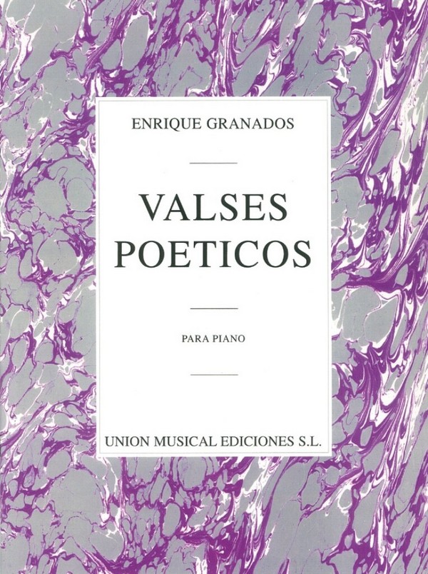 Valses poeticos&nbsp;&nbsp;para piano&nbsp;&nbsp;