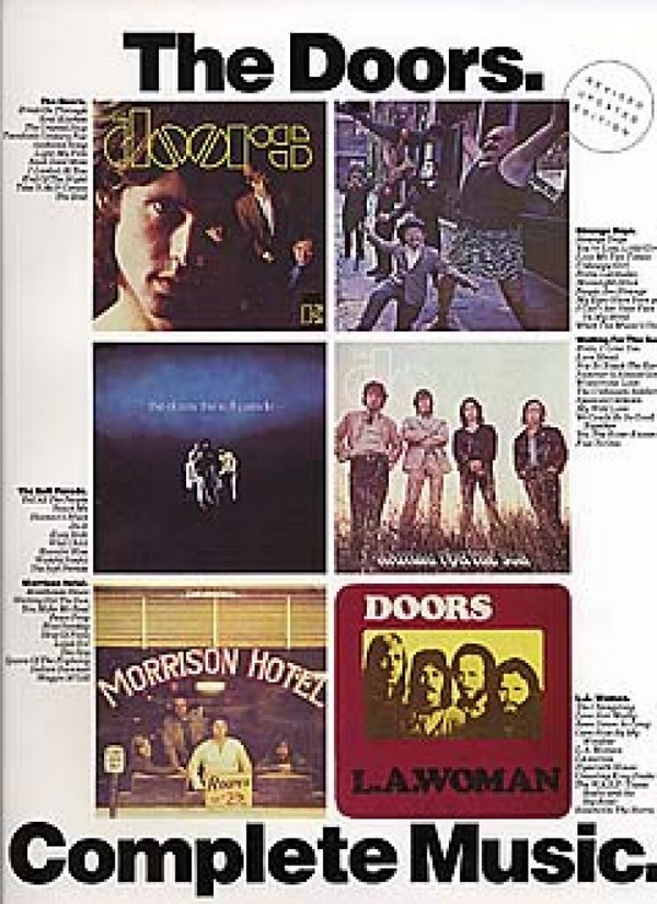 The Doors: complete music&nbsp;&nbsp;songbook for piano/vocal/guitar&nbsp;&nbsp;
