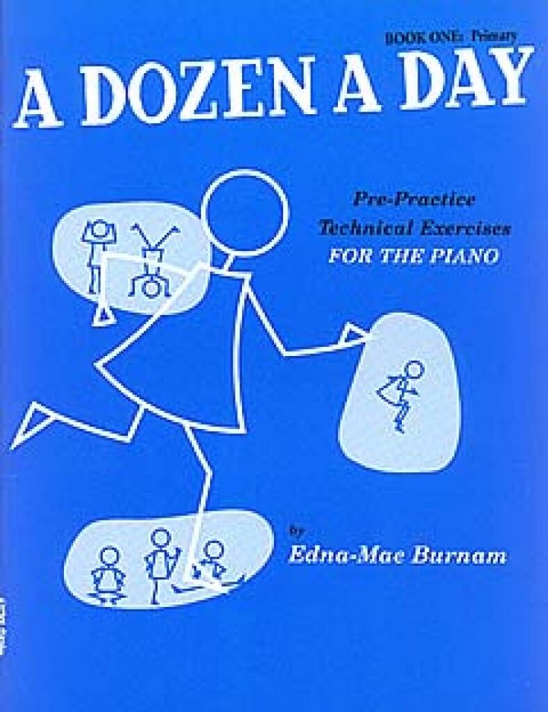A Dozen a Day vol.1  Prepractical technical  exercises for piano