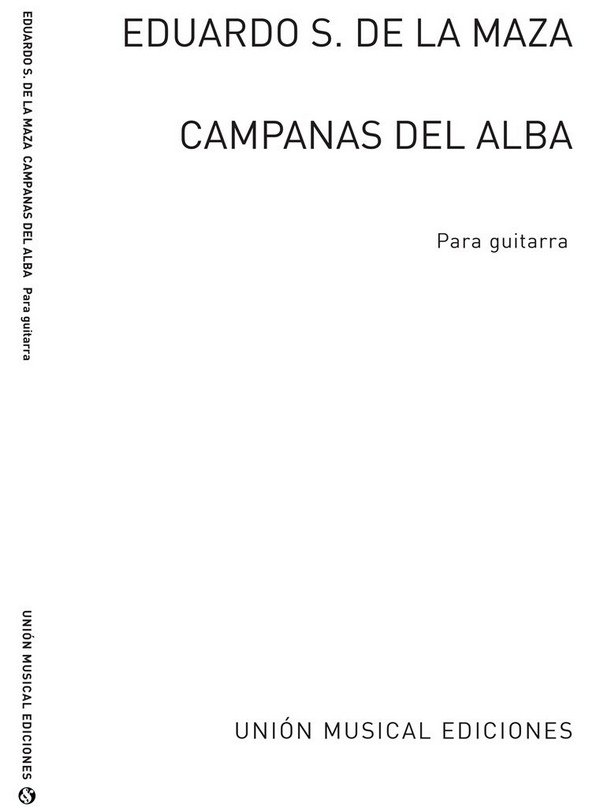Campanas del Alba para guitarra&nbsp;&nbsp;&nbsp;&nbsp;