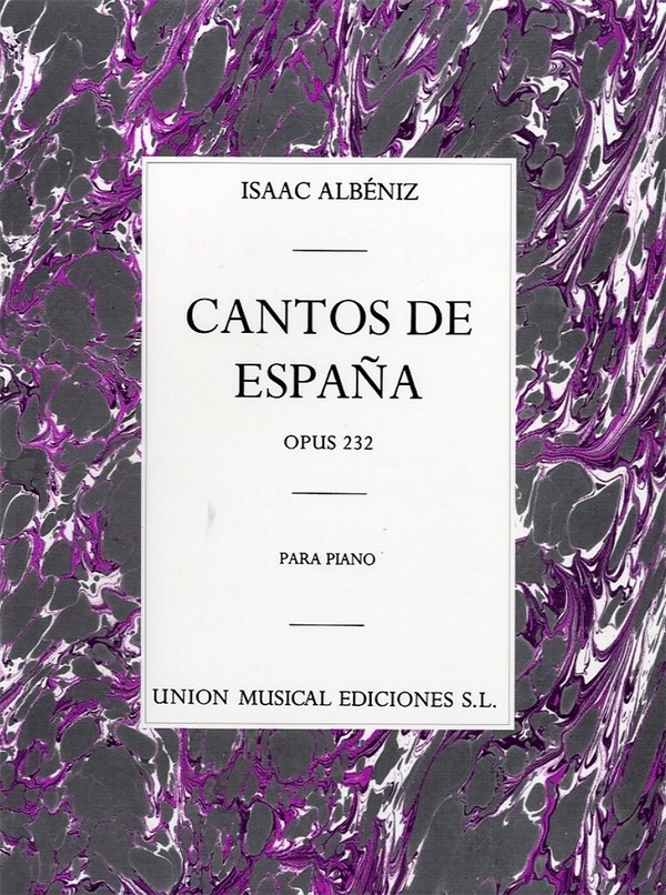 Cantos de Espana op.232  para piano  