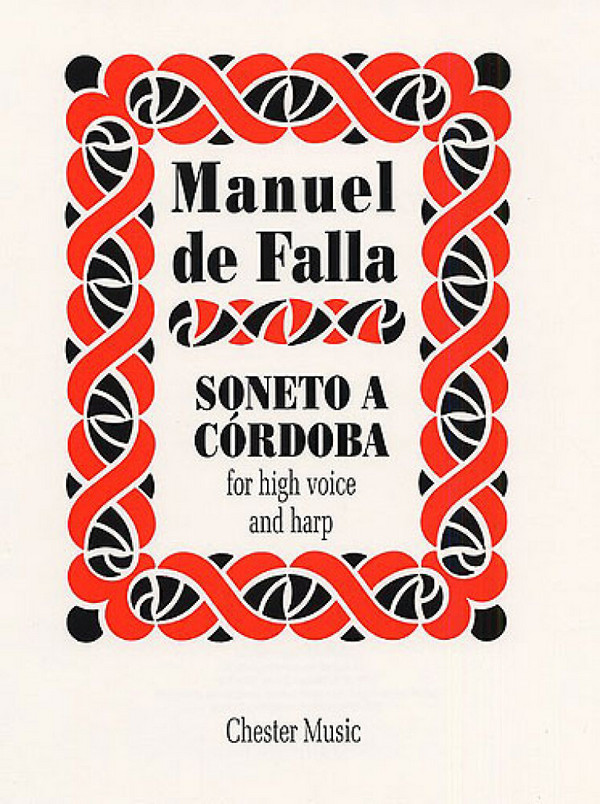Manuel De Falla: Soneto A Cordoba&nbsp;&nbsp;High Voice, Harp&nbsp;&nbsp;Instrumental Work