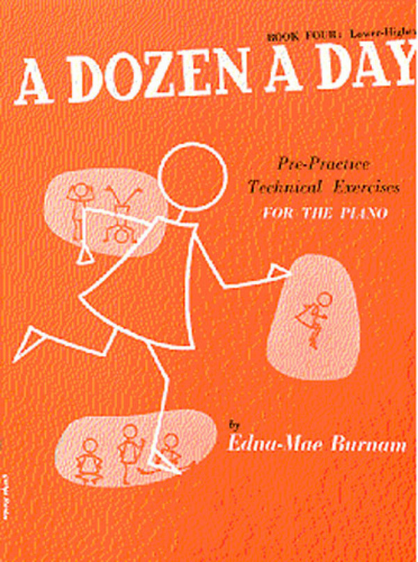 A Dozen a Day vol.4 for piano  prepractise technical exercises  
