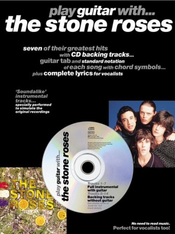 PLAY GUITAR WITH THE STONE ROSES:&nbsp;&nbsp;SONGBOOK WITH CD BACKING TRACKS&nbsp;&nbsp;NOTEN UND TABULATUR