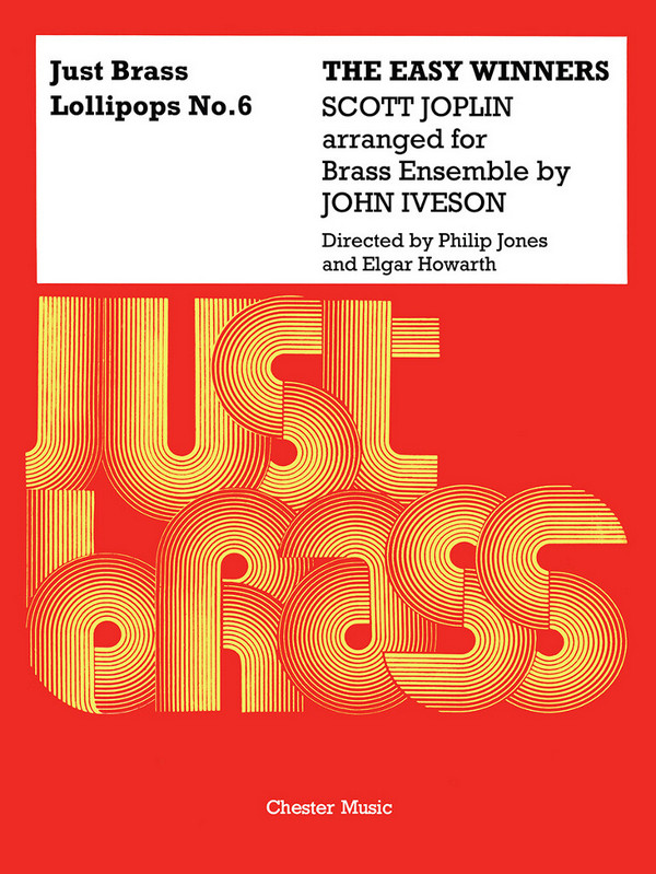 Easy Winners for 10-part brass  ensemble  score and 10 parts