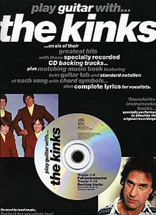 Play Guitar with The Kinks (+CD):&nbsp;&nbsp;Songbook mit Backing Track CD&nbsp;&nbsp;
