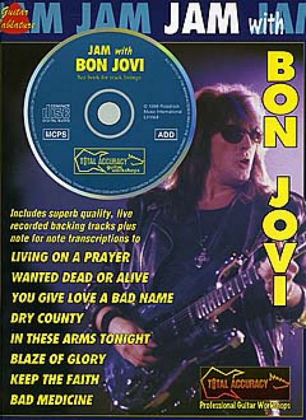 Jam with Bon Jovi (+CD):&nbsp;&nbsp;Songbook vocal/guitar/tab&nbsp;&nbsp;