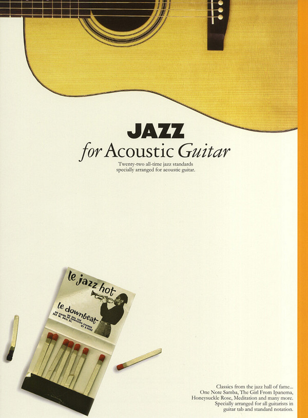 Jazz for Acoustic Guitar: Songbook&nbsp;&nbsp;for voice/guitar/tab&nbsp;&nbsp;
