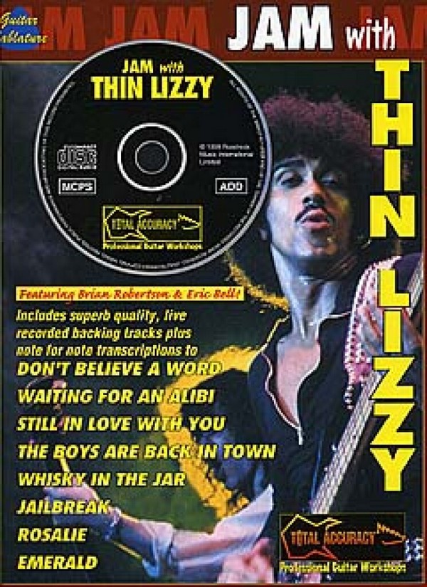 Jam with Thin Lizzy (+CD):&nbsp;&nbsp;songbook for voice/guitar/tab&nbsp;&nbsp;