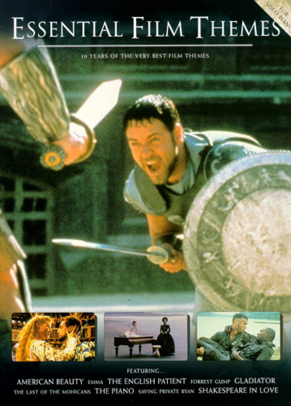 Essential Film Themes&nbsp;&nbsp;for piano&nbsp;&nbsp;