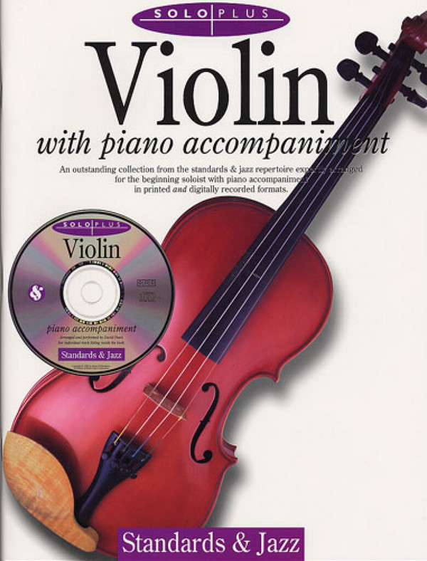 SOLO PLUS (+CD) STANDARDS AND&nbsp;&nbsp;JAZZ FOR VIOLIN AND PIANO&nbsp;&nbsp;PEARL, DAVID, PIANO