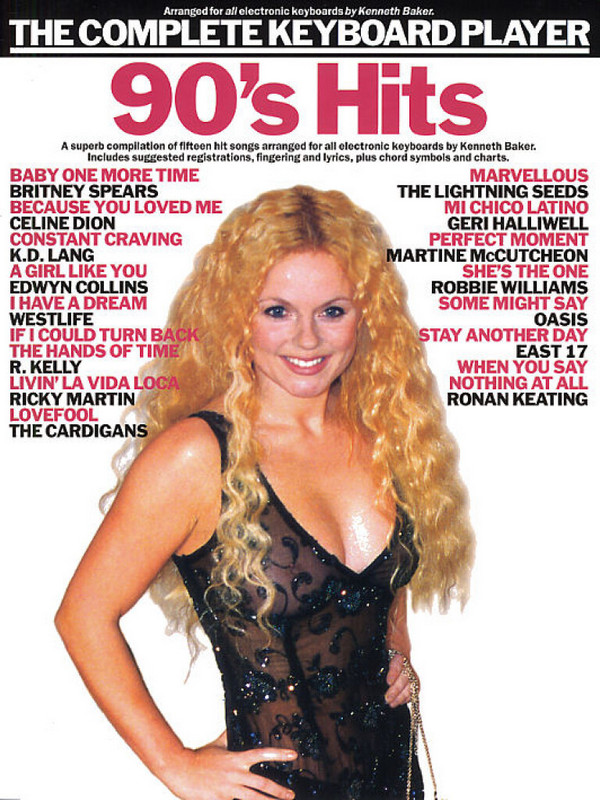THE COMPLETE KEYBOARD PLAYER:&nbsp;&nbsp;90'S HITS&nbsp;&nbsp;BAKER, KENNETH