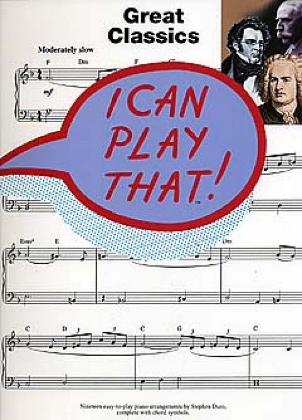 I can play that Great Classics&nbsp;&nbsp;songbook for piano&nbsp;&nbsp;easy-play piano arrangements