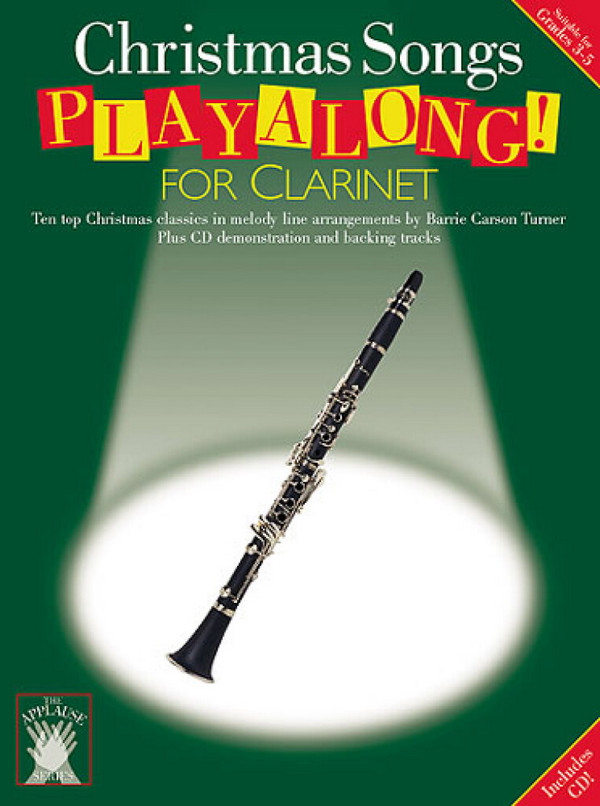 Christmas songs playalong (+ CD) for clarinet&nbsp;&nbsp;&nbsp;&nbsp;