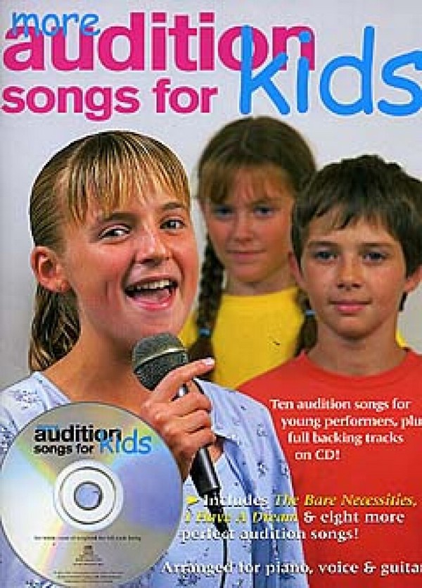 More Audition Songs for Kids (+CD):&nbsp;&nbsp;for piano/voice&nbsp;&nbsp;