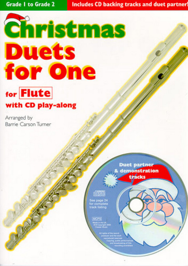 Christmas duets for one (+CD)&nbsp;&nbsp;for flute&nbsp;&nbsp;
