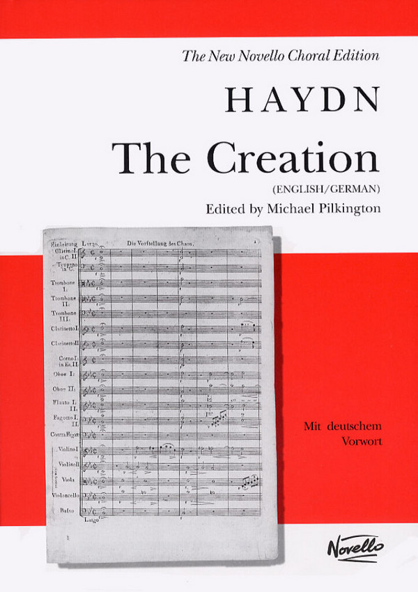 The Creation for soli, chorus and orchestra&nbsp;&nbsp;vocal score&nbsp;&nbsp;Pilkington, Michael, Ed