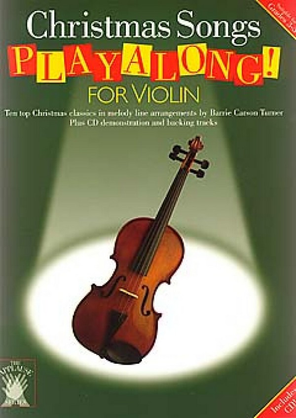 Christmas Songs Playalong (+CD)&nbsp;&nbsp;for violin&nbsp;&nbsp;