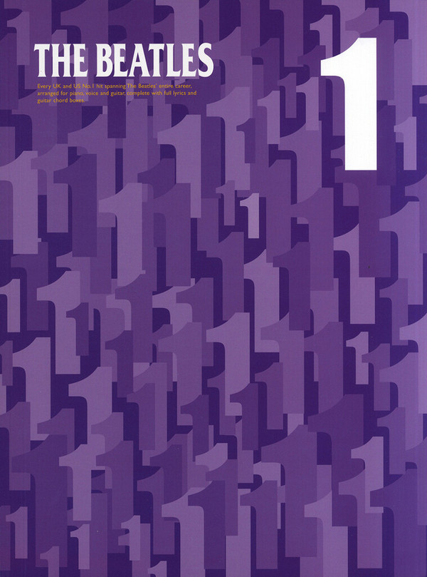 The Beatles 1&nbsp;&nbsp;piano/vocal/chords&nbsp;&nbsp;Songbook