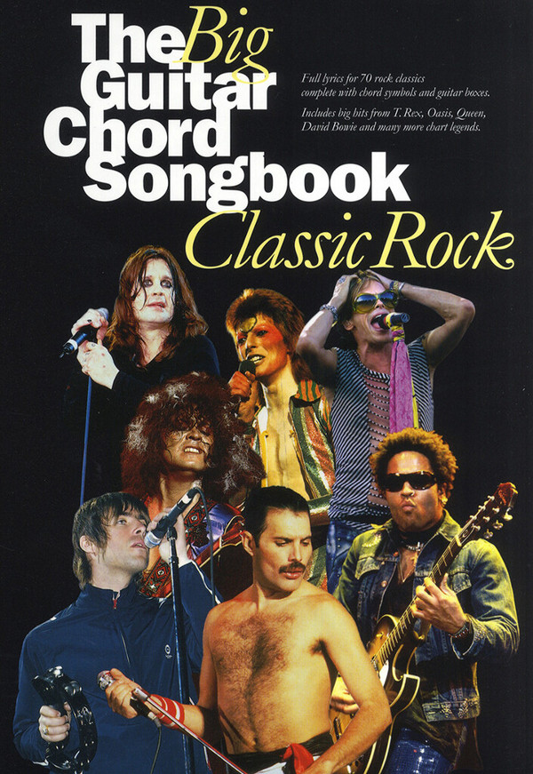 The big Guitar Chord Songbook:&nbsp;&nbsp;Classic Rock for guitar and voice&nbsp;&nbsp;