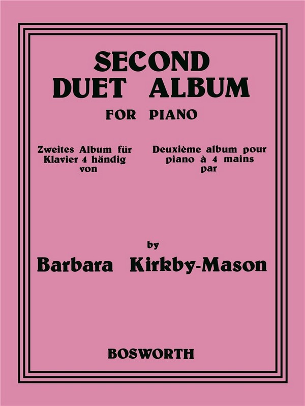 Second Duet Album  for piano  