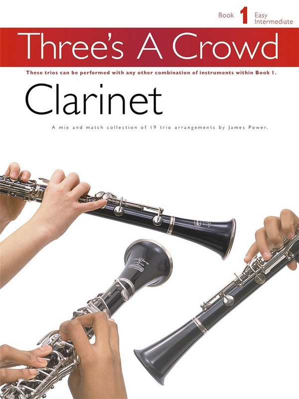 Three's a Crowd vol.1 for 3 clarinets&nbsp;&nbsp;score (easy intermediate)&nbsp;&nbsp;