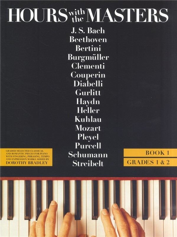 Hours with the Masters vol.1 Grades 1-2  (fr/en) for piano  