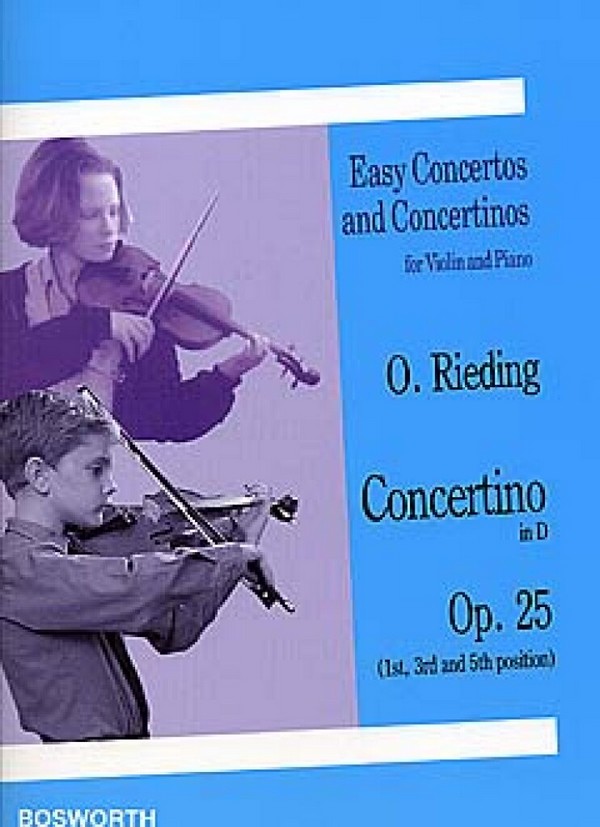 Concertino D-Dur op.25  für Violine und Klavier  