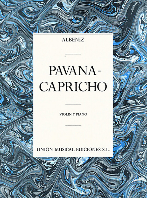 Pavana-Capricho op.12  para violin y piano  