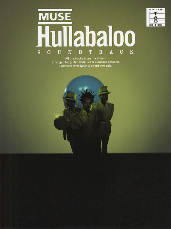 Muse: Hullabaloo (Soundtrack)&nbsp;&nbsp;songbook for voice/guitar/tablature&nbsp;&nbsp;