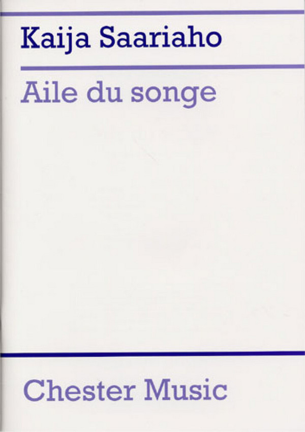 Kaija Saariaho: Aile Du Songe (Score)&nbsp;&nbsp;Flute, Orchestra&nbsp;&nbsp;Score