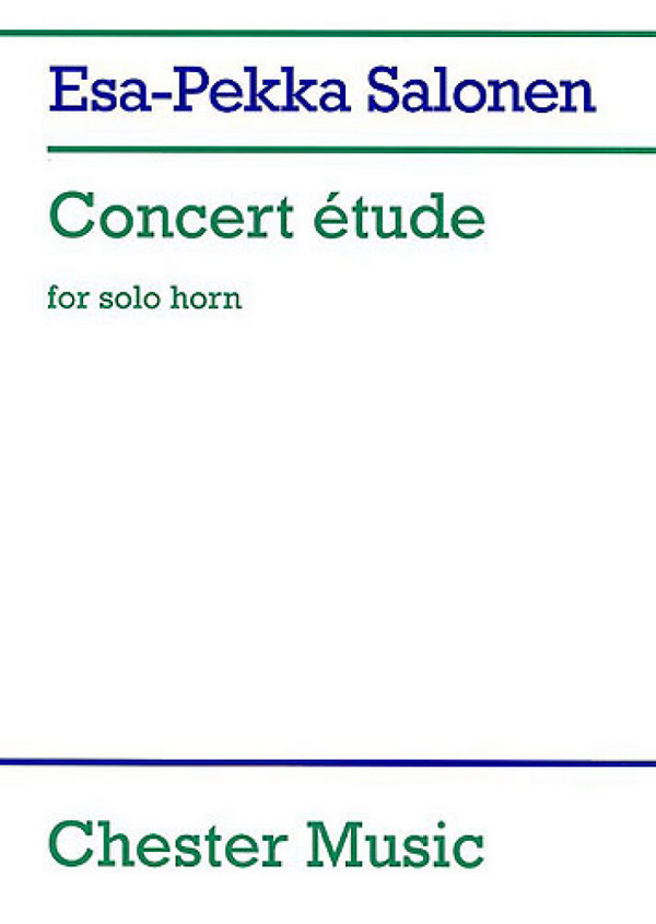 Concert etude for Horn solo    