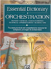 Dave Black - Essential dictionary of orchestration