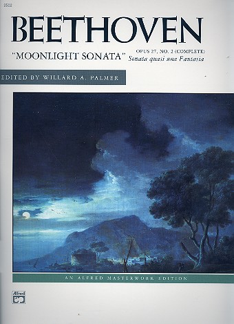 Moonlight sonata op.27,2&nbsp;&nbsp;for piano&nbsp;&nbsp;