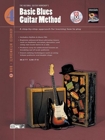 Basic Blues Guitar Method. Book 4. Bk/CD    Guitar teaching (classical)