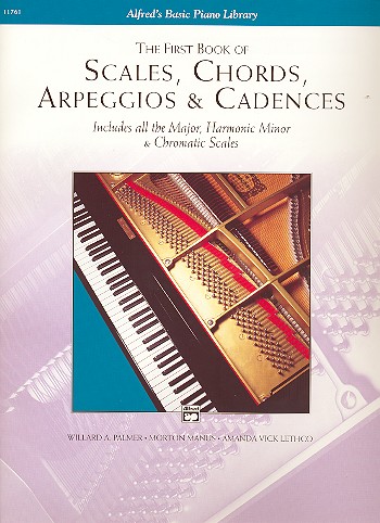The first Book of Scales, Chords, Arpeggios and Cadences  for piano  