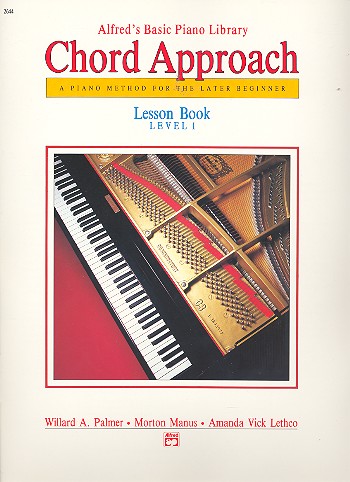 Chord Approach Lesson Book Level 1  for piano  