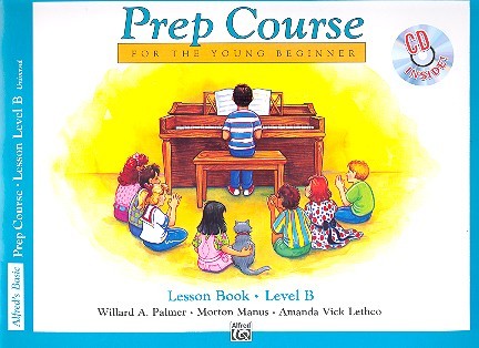 Prep Course for the young Beginner Lesson Book Level B (+CD)      for piano  