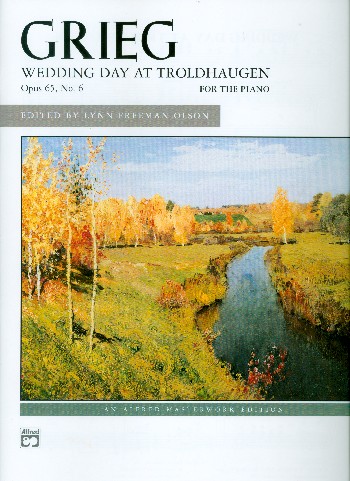 Wedding day at Troldhaugen op.65,6&nbsp;&nbsp;für Klavier&nbsp;&nbsp;
