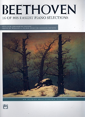 16 of his easiest piano selections  Palmer, William A., ed  