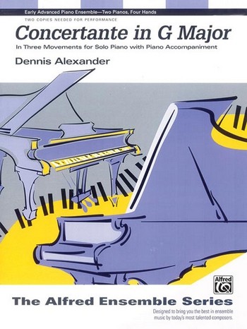 Concertante (2 Piano, 4 Hands)&nbsp;&nbsp;&nbsp;&nbsp;Piano duet