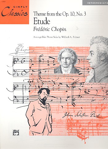 Etude Theme from the op.10,3  for piano  