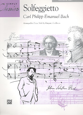 Solfeggietto  for piano (simplified)  