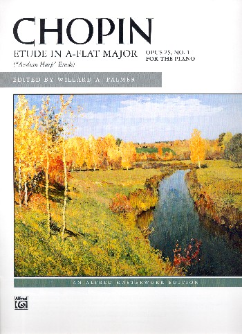 Etude a flat major op.25,1  for piano  