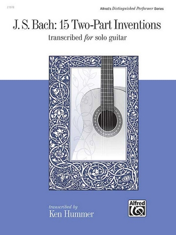 15 2-part inventions&nbsp;&nbsp;for guitar&nbsp;&nbsp;