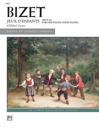 Jeux d'enfants op.22  for piano 4 hands  score