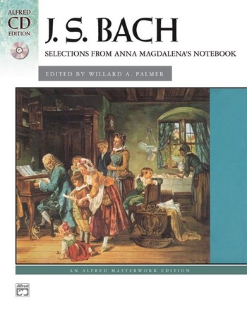 Selections from Anna Magdalena's notebook (+CD)&nbsp;&nbsp;for piano&nbsp;&nbsp;
