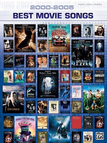 2000 - 2005 Best Movie Songs&nbsp;&nbsp;songbook piano/vocal/guitar&nbsp;&nbsp;