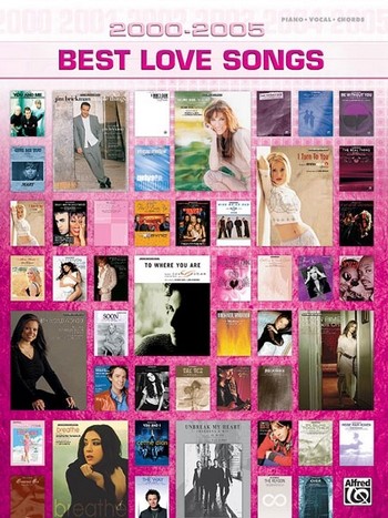 2000 - 2005 Best Love Songs&nbsp;&nbsp;songbook piano/vocal/guitar&nbsp;&nbsp;