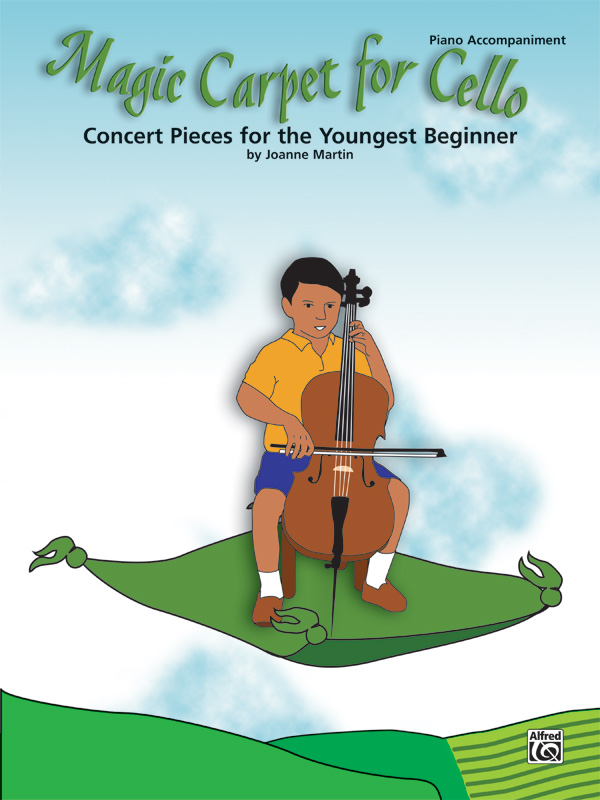 Magic Carpet for Cello Concert pieces for&nbsp;&nbsp;the youngest beginner&nbsp;&nbsp;Piano Part